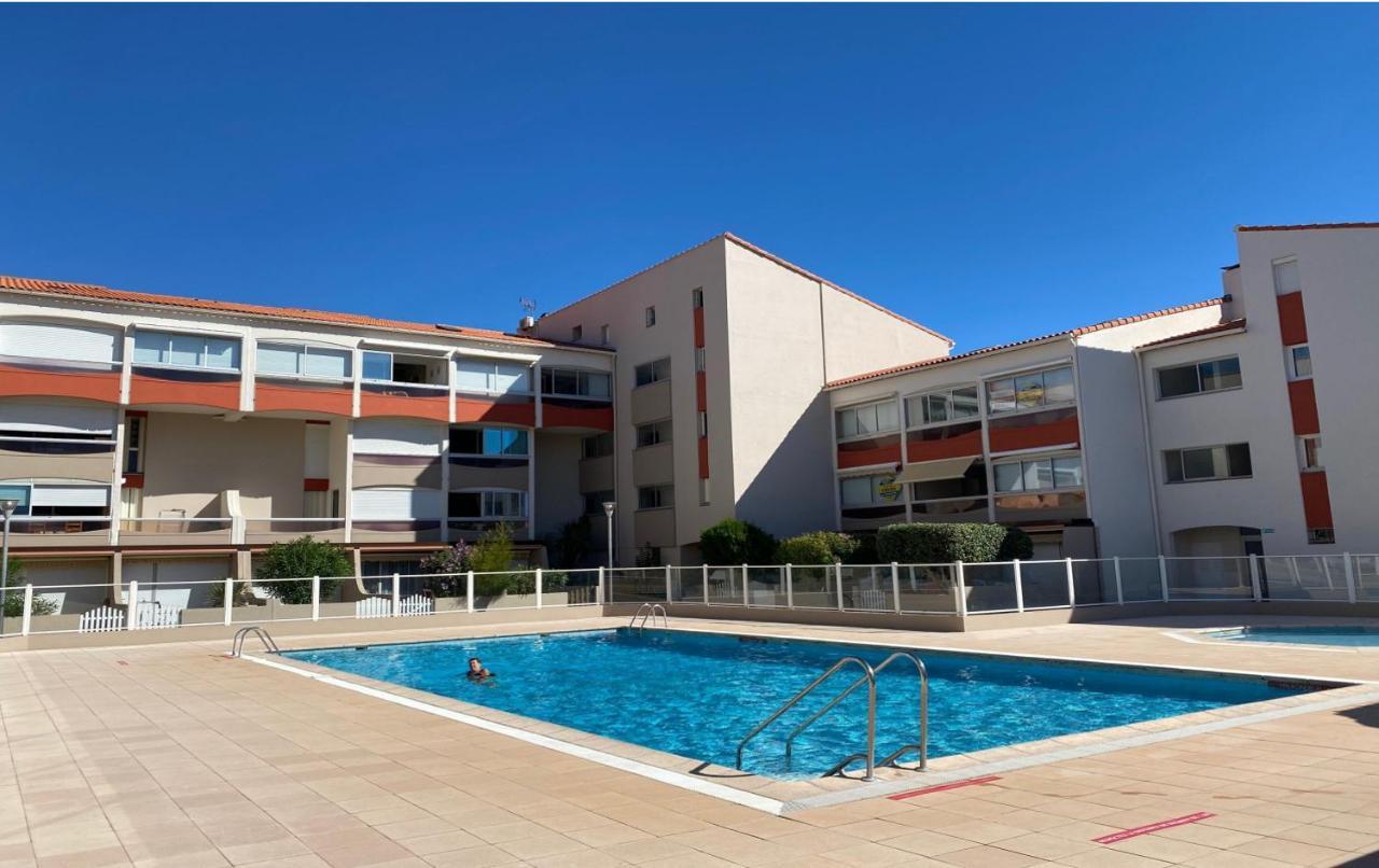 Argeles Plage Studio Piscine Park. Privatif Dans Res. Securisee Екстериор снимка
